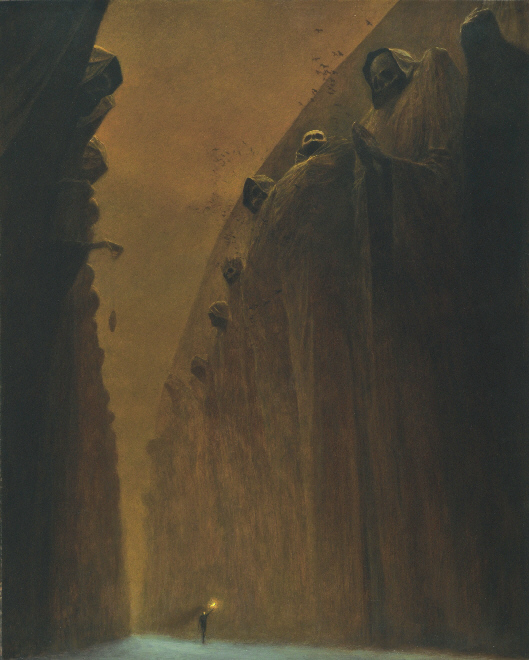 Zdzisław Beksiński, AA72, 1972 r.